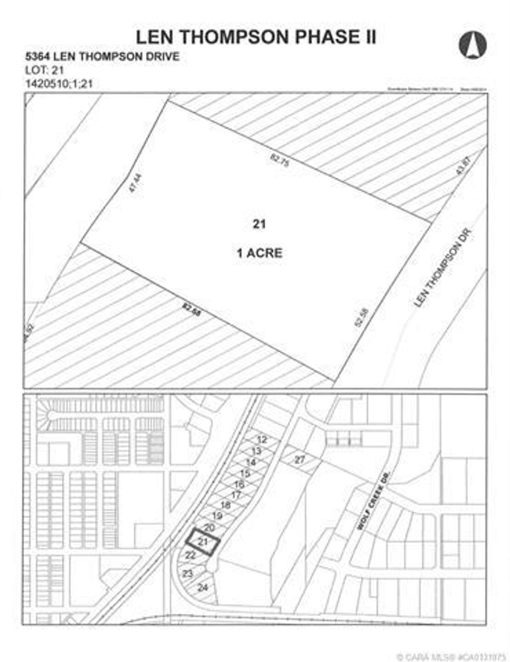 Photo of 5364 Len Thompson Drive, Lacombe, AB T4L 2H3 (MLS # CA0131975)