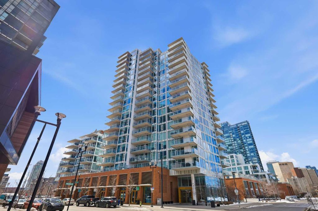 Photo of 519 Riverfront Avenue SE #1606, Calgary, AB T2K 1K6 (MLS # A2299450)