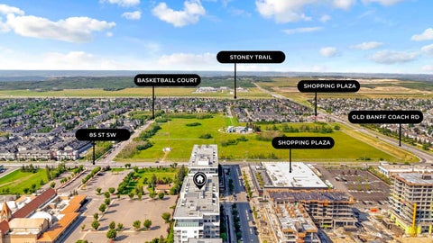 Photo of 8445 Broadcast Avenue SW #415, Calgary, AB T3H 6B5 (MLS # A2342476)