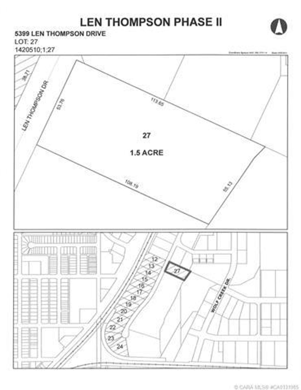 Photo of 5399 Len Thompson Drive, Lacombe, AB T4L 2H3 (MLS # CA0131985)