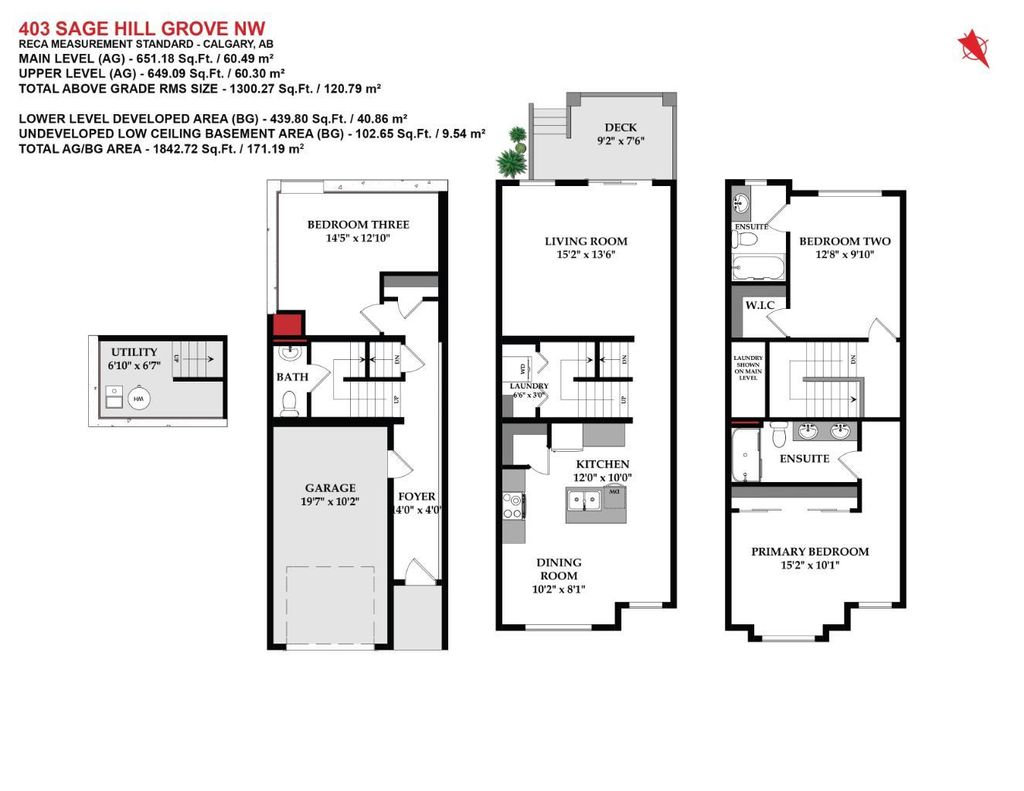 Photo of 403 Sage Hill Grove NW, Calgary, AB T3R 0Z8 (MLS # A2281947)