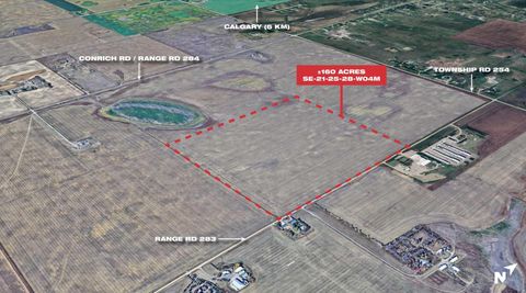 SE 21 25 28 W04M Rural Rocky View County AB T1Z 0E6