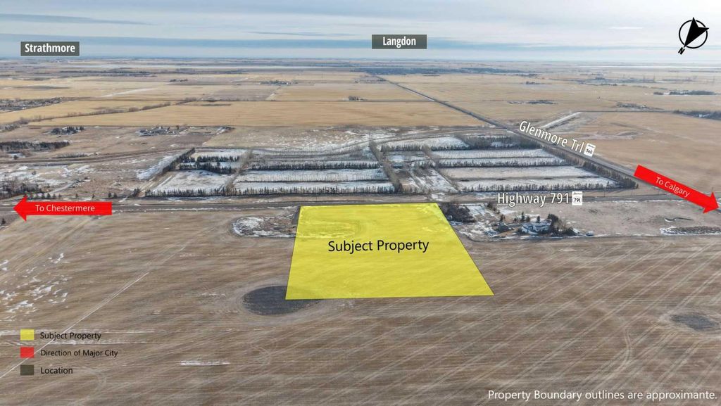 Photo of Glenmore Trail ad Range Road 280, Rural Rocky View County, AB T1X 0H5 (MLS # A2287361)