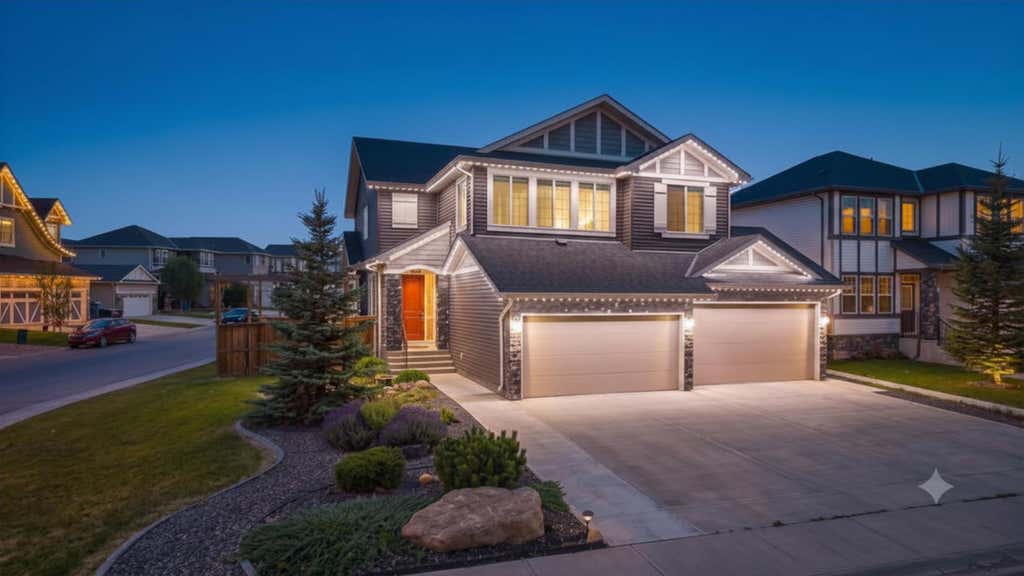 Photo of 37 RAINBOW FALLS Boulevard, Chestermere, AB T1X 0S9 (MLS # A2335091)