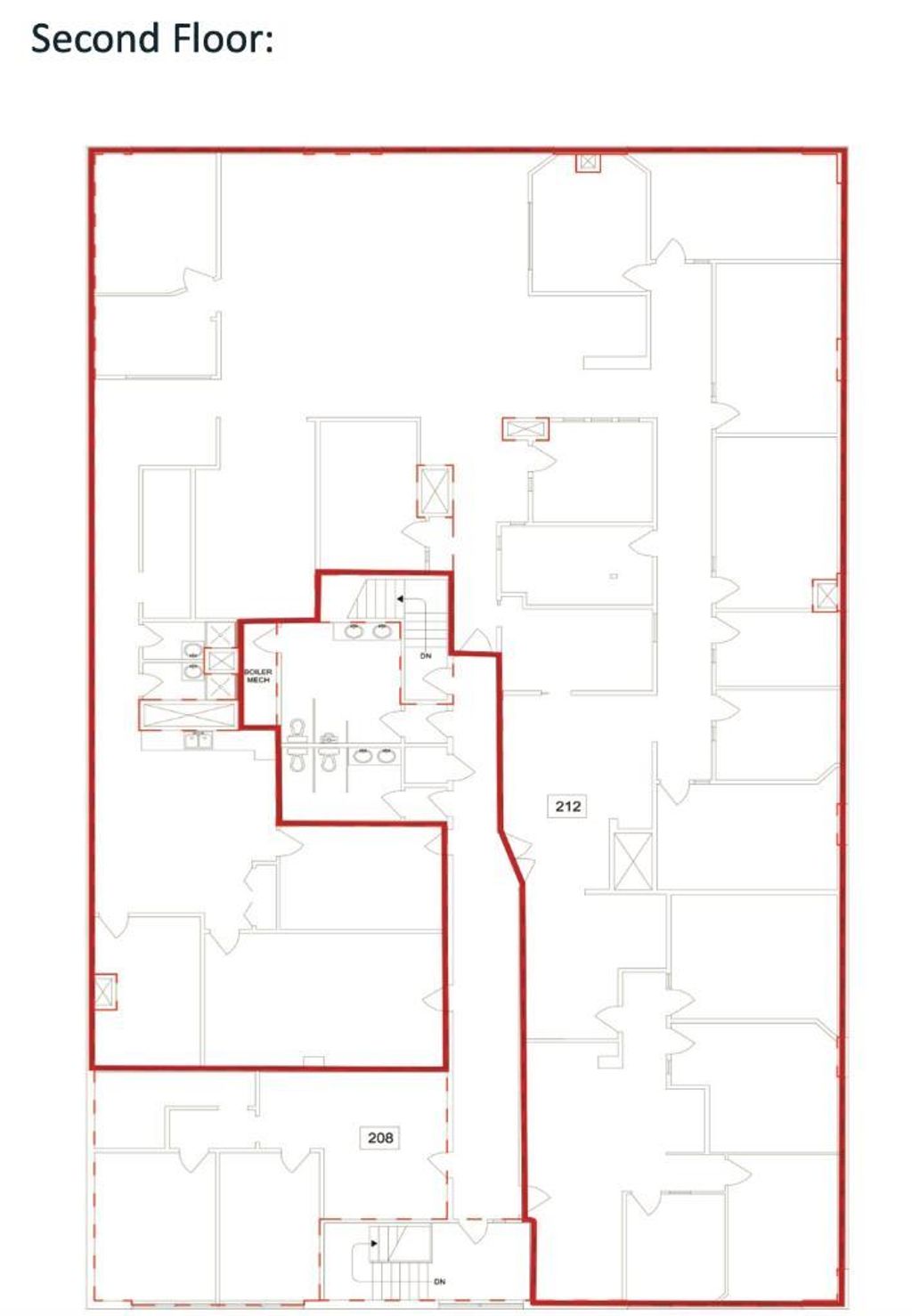 Photo of 9714 Main Street #Upper Floor, Fort McMurray, AB T9H 1T6 (MLS # A2302743)