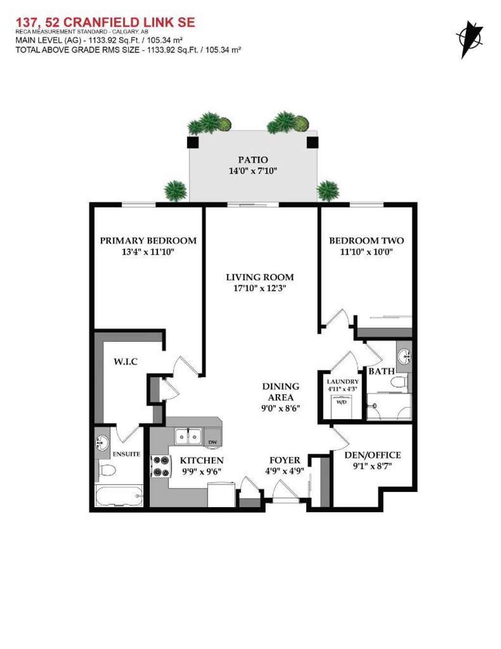 Photo of 52 Cranfield Link SE #137, Calgary, AB T3M 0N9 (MLS # A2299751)