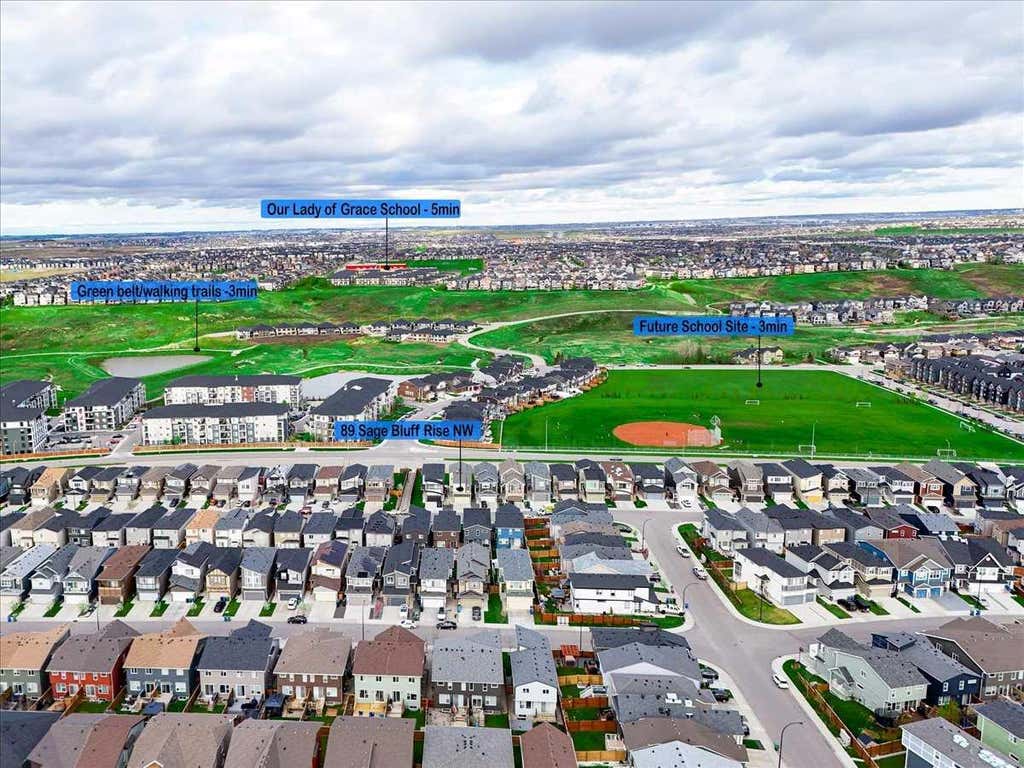 Photo of 89 Sage Bluff Rise NW, Calgary, AB T3R 1T4 (MLS # A2318695)