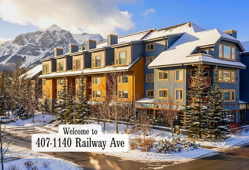 Photo of 1140 Railway Avenue #407, Canmore, AB T1W 1P4 (MLS # A2284764)