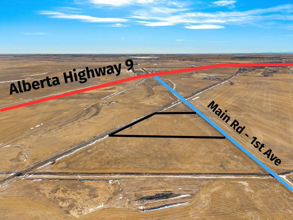 Photo of 1200 Range Rd 261 #10 acres Parcel 2, Beiseker, AB T0M 0G0 (MLS # A2287683)