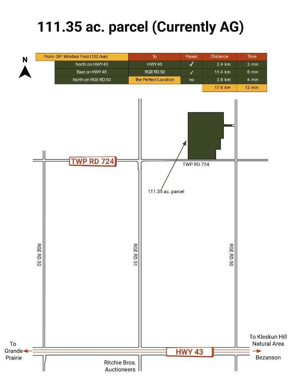 Photo of SE-25-72-5-W6 RGE RD 50, Rural Grande Prairie No. 1, County of, AB T0H 3C0 (MLS # A2291241)
