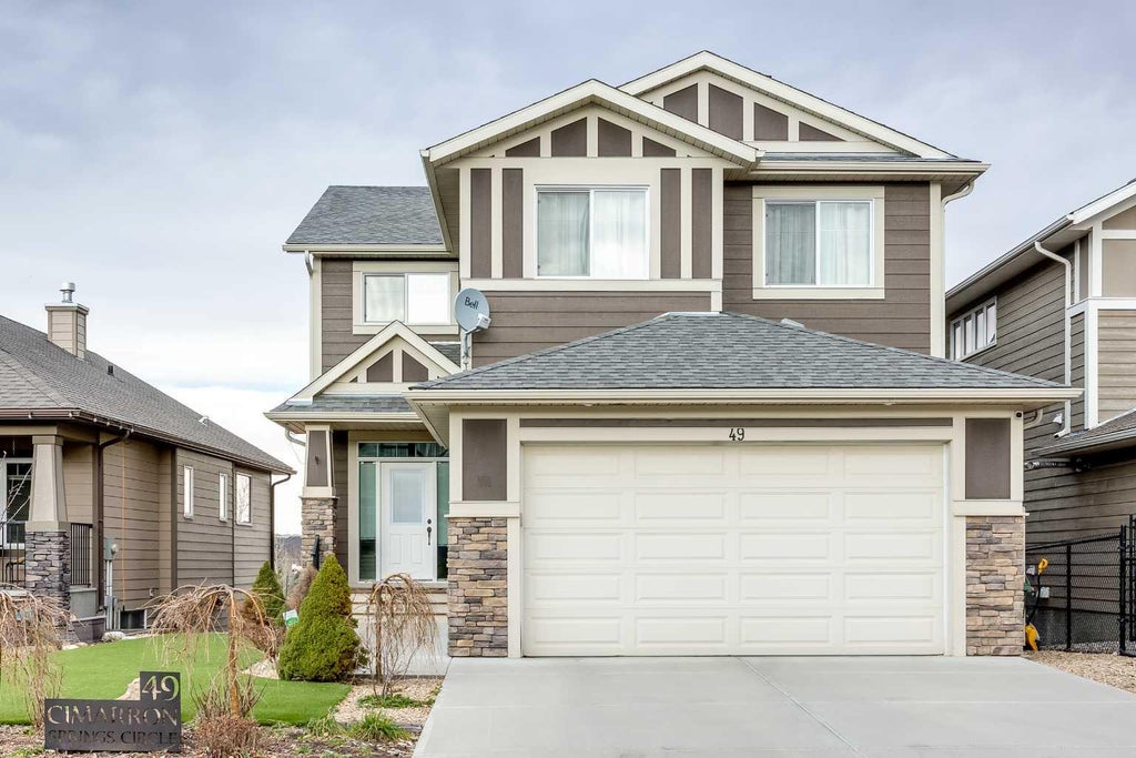 Photo of 49 Cimarron Springs Circle, Okotoks, AB T1S 0M2 (MLS # A2335508)