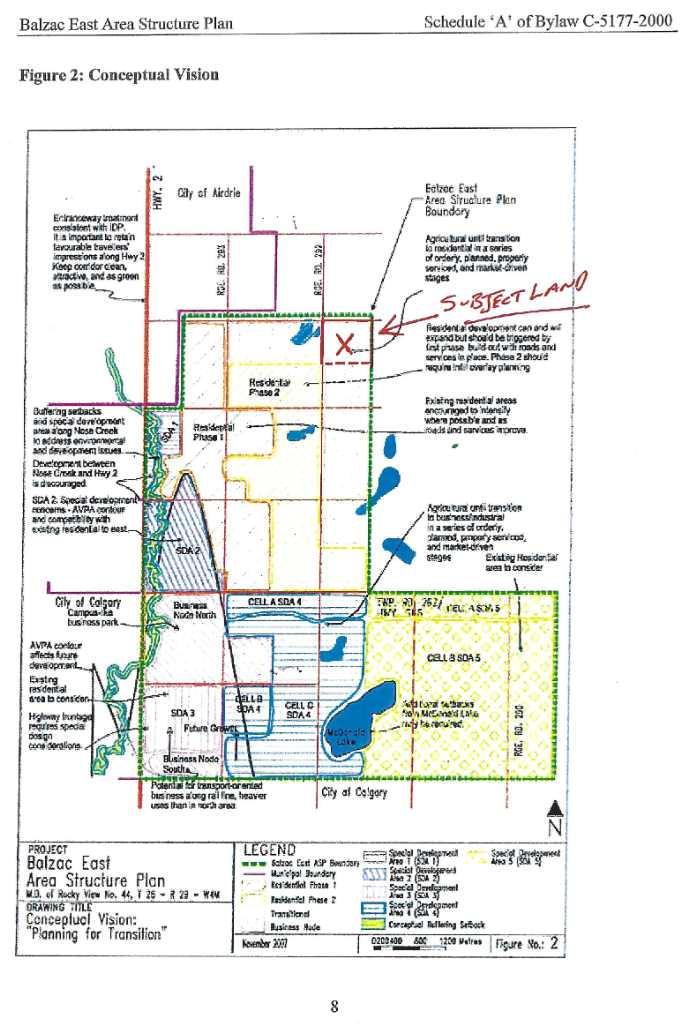 Range Road 292 W-4 R-29 T-26 S - NW
