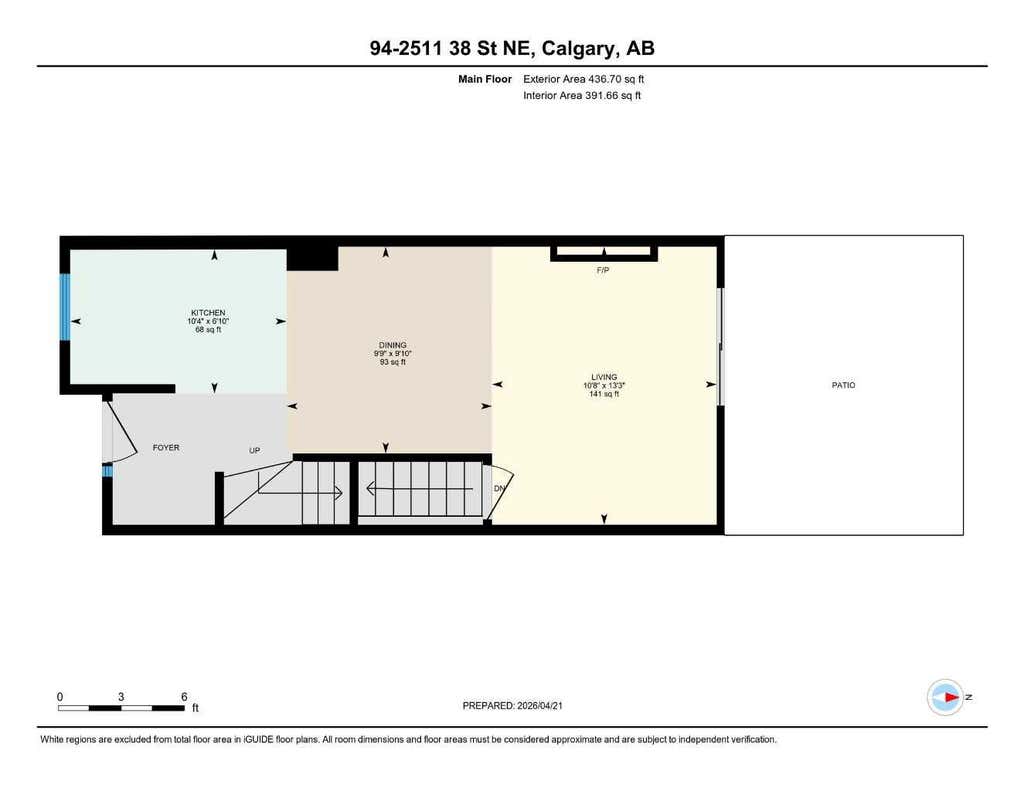 Photo of 2511 38 Street NE #94, Calgary, AB T1Y 4M7 (MLS # A2304196)