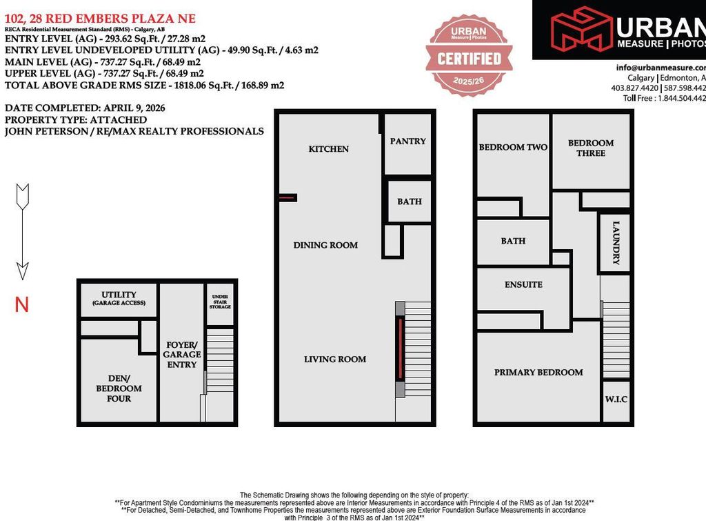 Photo of 28 Red Embers Plaza NE #102, Calgary, AB T3N 2W1 (MLS # A2300553)