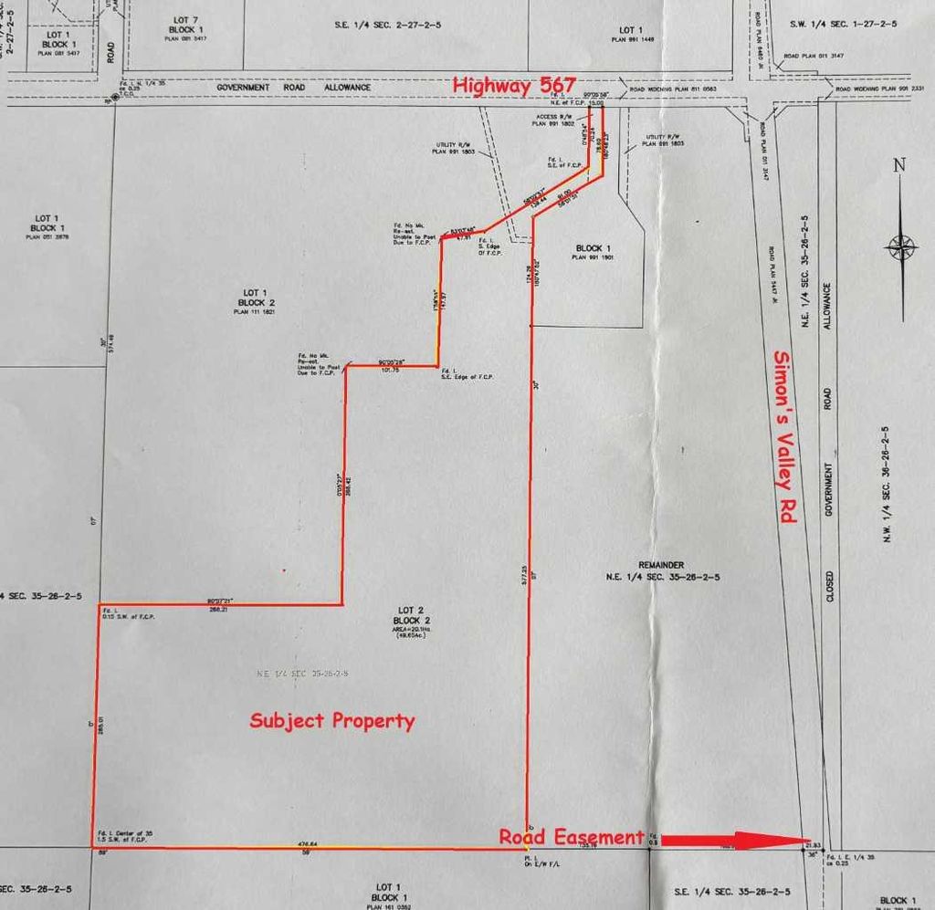 Photo of 21045 Big Hill Springs Road Highway #N/A, Rural Rocky View County, AB T4B 4P9 (MLS # A2291498)