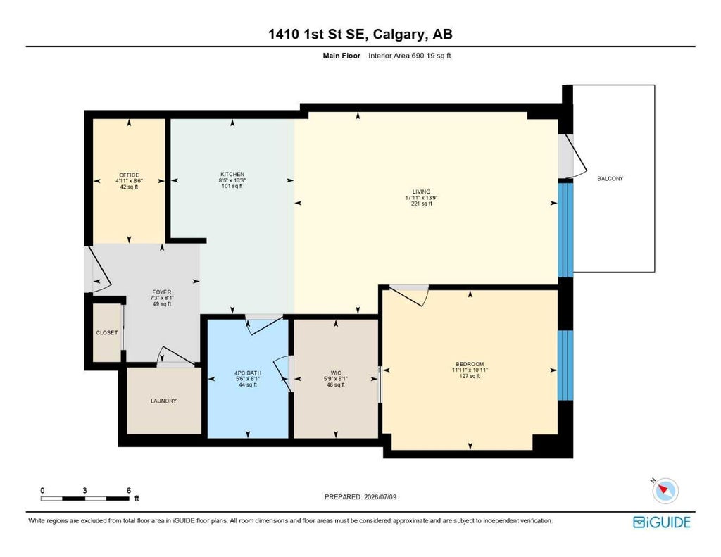 Photo of 1410 1 Street SE #1009, Calgary, AB T2G 5T7 (MLS # A2328660)