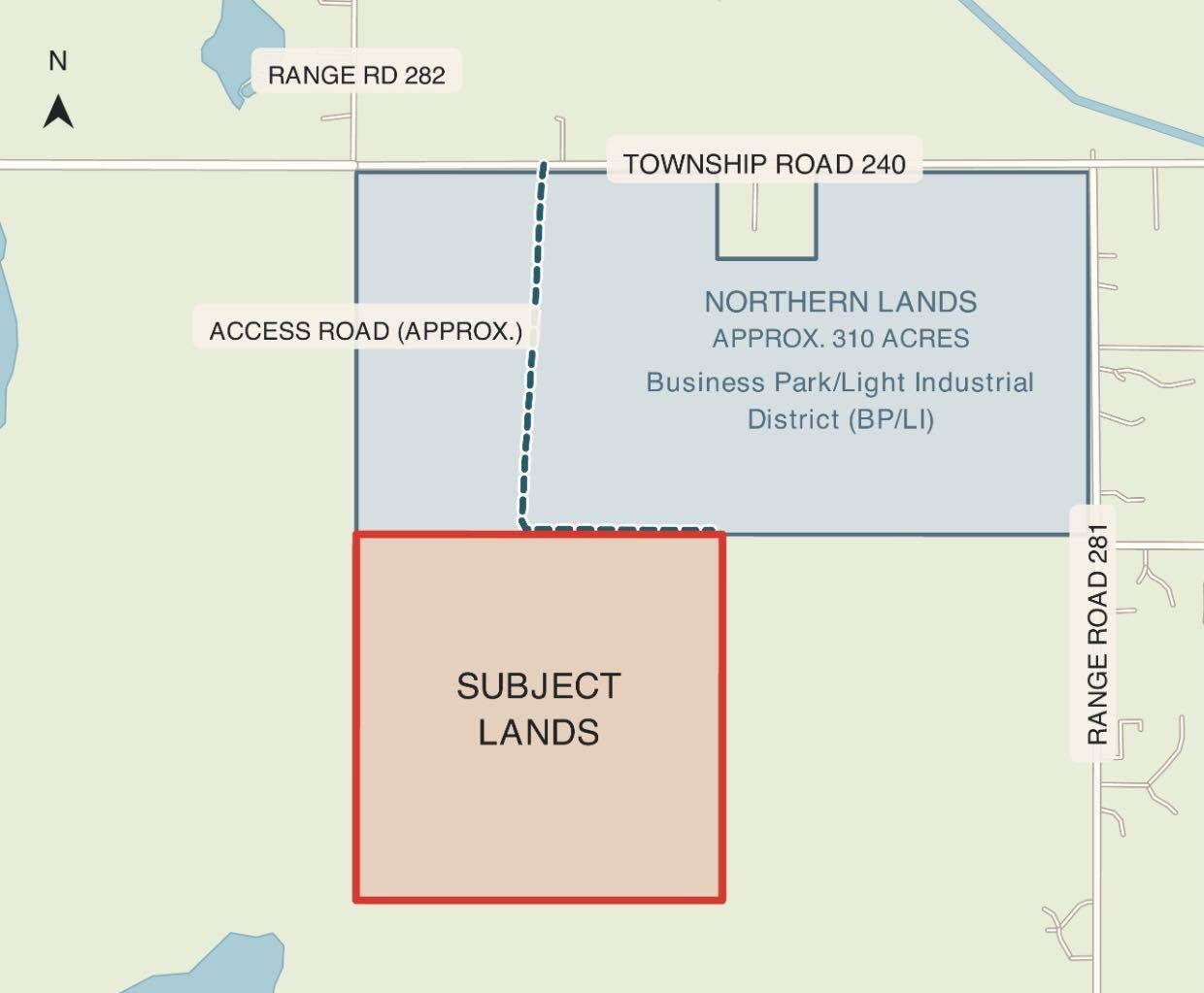 SW ¼ of Section 35 Township 23, Range 28