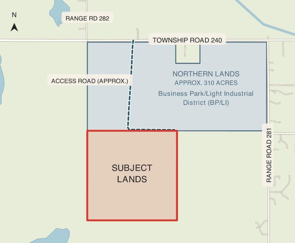Photo of SW Â¼ of Section 35 Township 23, Range 28, Chestermere, AB T1X 3C5 (MLS # A2355074)
