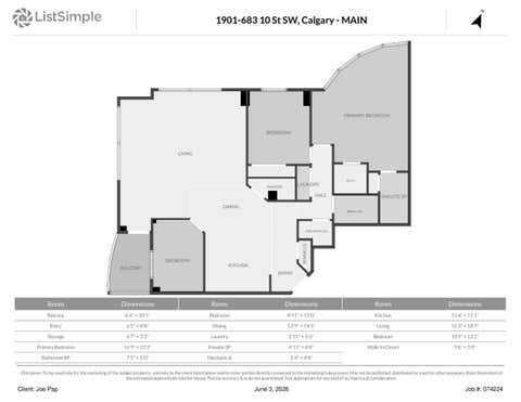 Tiny photo for 683 10 Street SW #1901, Calgary, AB T2P 5G3 (MLS # A2316997)