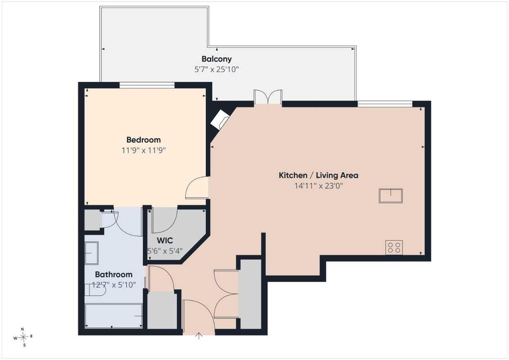 Photo of 2 Hemlock Crescent SW #405, Calgary, AB T3C 2Z1 (MLS # A2323807)