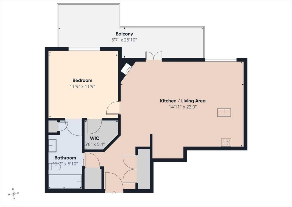 Photo of 2 Hemlock Crescent SW #405, Calgary, AB T3C 2Z1 (MLS # A2323807)