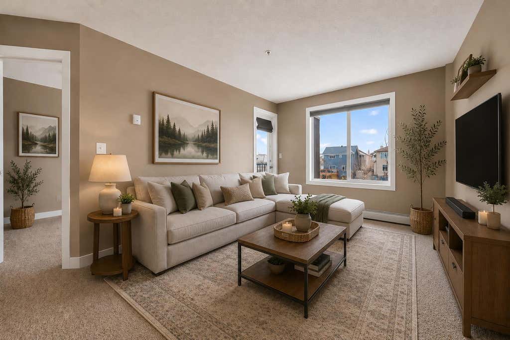 Photo of 403 Mackenzie Way SW #4317, Airdrie, AB T4B 3V7 (MLS # A2324086)