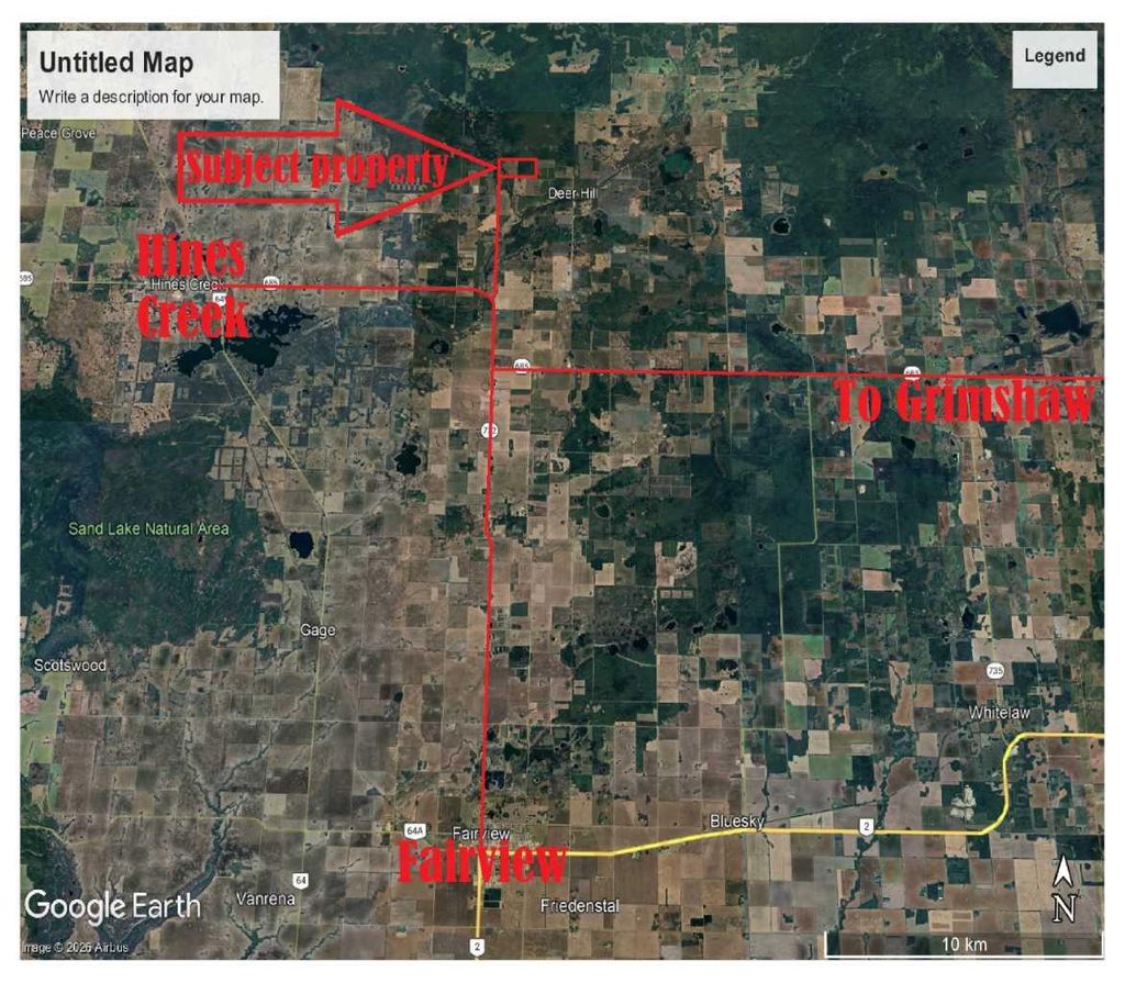 Photo of SW &amp; SE 22-84-3-W6, Rural Clear Hills County, AB T0H 2A0 (MLS # A2292878)