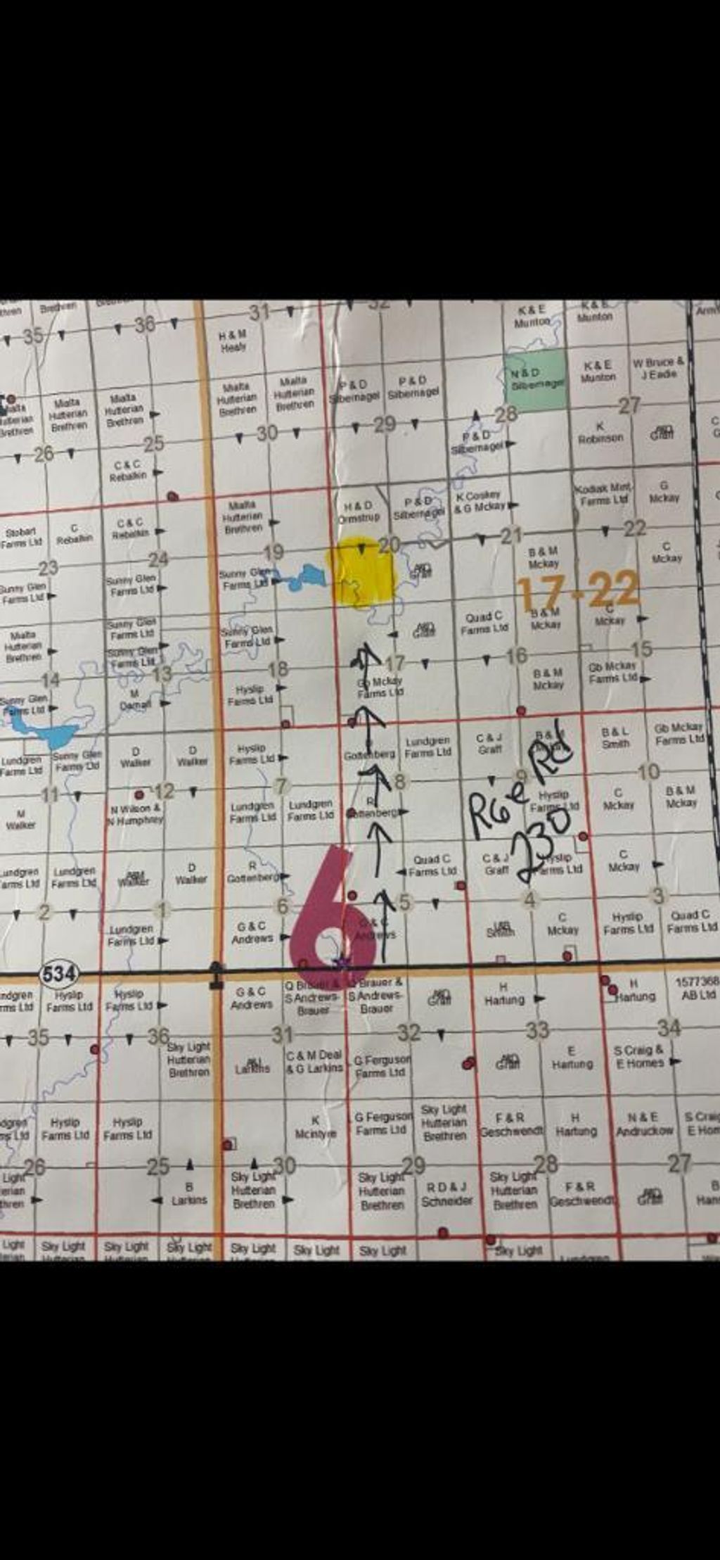 Photo of Range Rd 230, Rural Vulcan County, AB T0L 2B0 (MLS # A2266675)