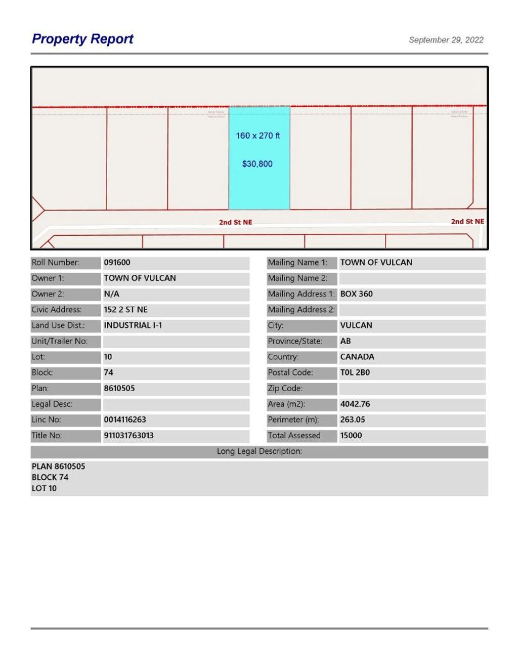 Photo of 152 2 Street NE, Vulcan, AB T0L 2B0 (MLS # A1259546)
