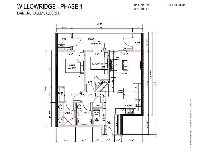 Photo of 101 Willowridge Drive #202, Diamond Valley, AB T0L 0H0 (MLS # A2328225)