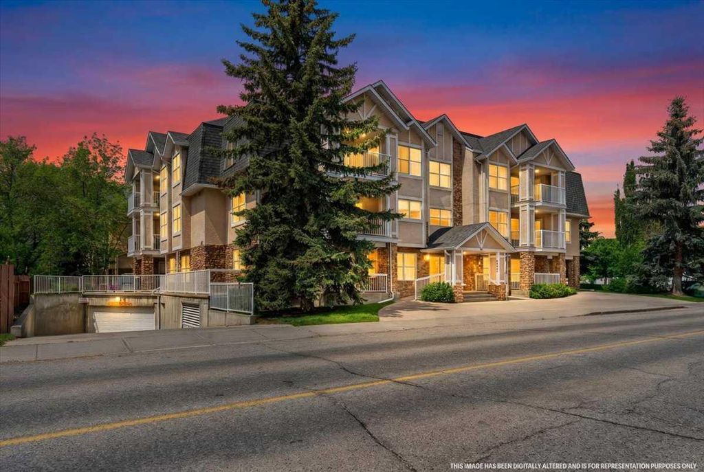Photo of 4507 45 Street SW #201, Calgary, AB T3E 6K7 (MLS # A2316857)