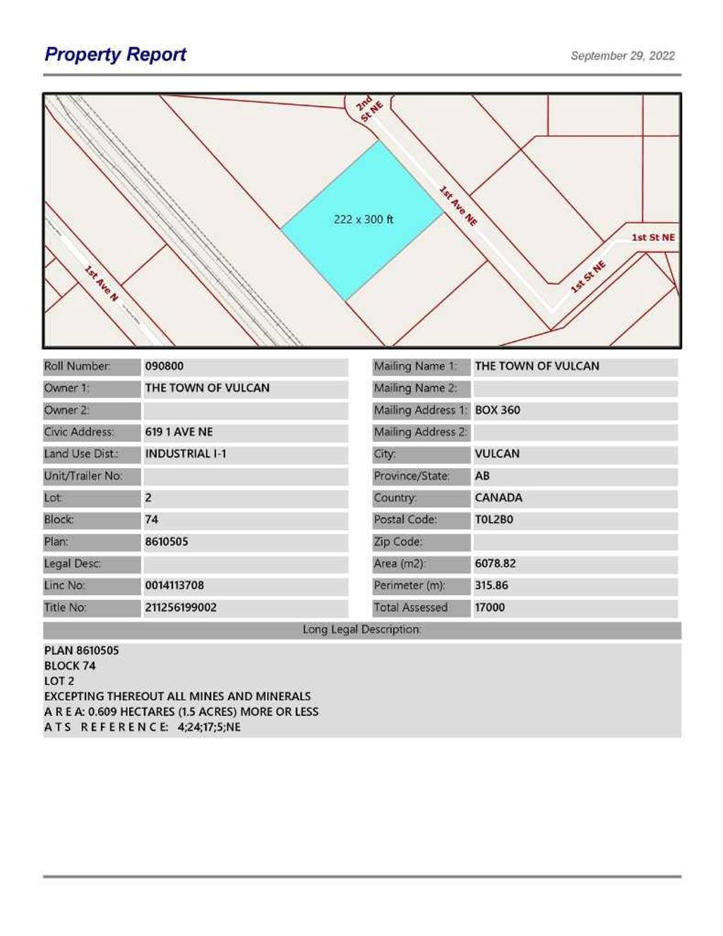 Photo of 619 1 Avenue NE, Vulcan, AB T0L 2B0 (MLS # A1259577)