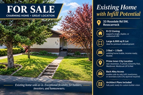 Photo of 33 Rossdale Road SW, Calgary, AB T3C 2P1 (MLS # A2338033)