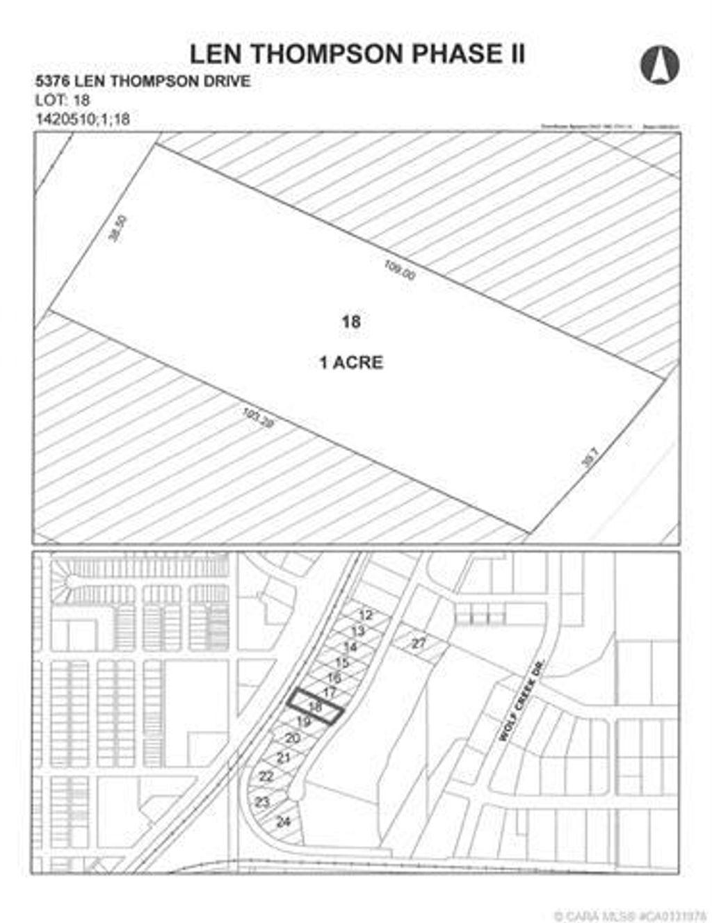 Photo of 5376 Len Thompson Drive, Lacombe, AB T4L 2H3 (MLS # CA0131978)