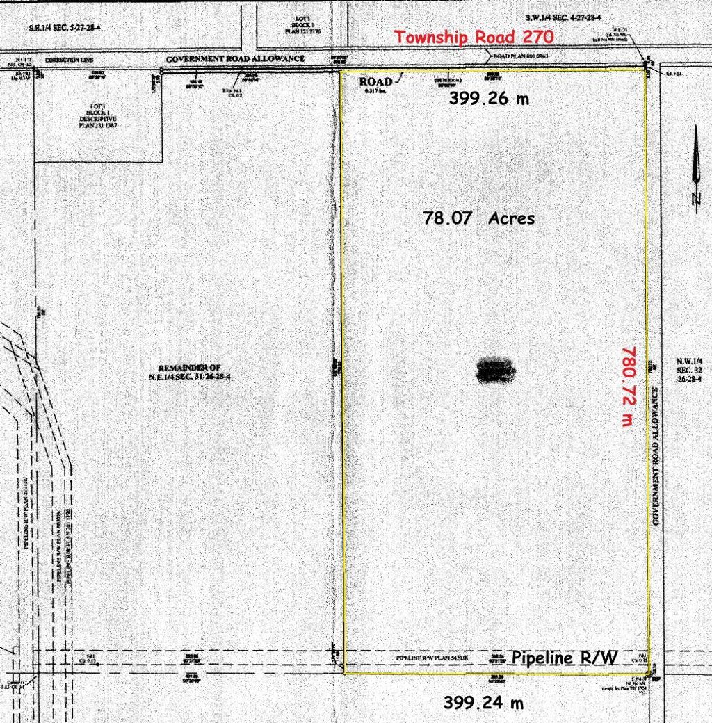 Photo of 78 Acres Township Road 270, Rural Rocky View County, AB T4B 2A4 (MLS # A2289673)