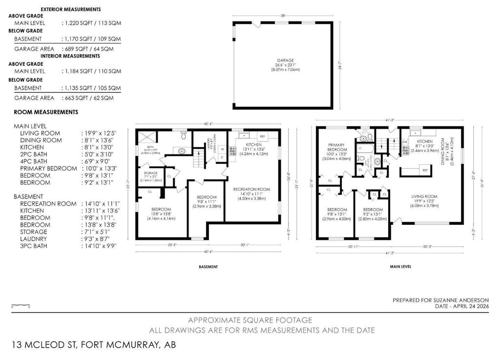 Photo of 13 Mcleod Street, Fort McMurray, AB T9H 1Z4 (MLS # A2304442)