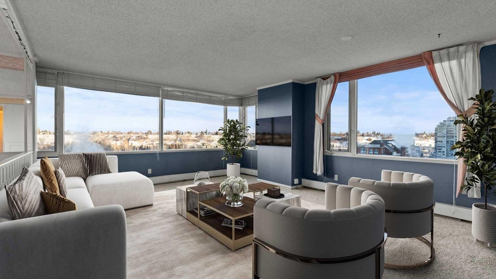 Photo of 500 Eau Claire Avenue SW #1002A, Calgary, AB T2P 3R8 (MLS # A2306748)