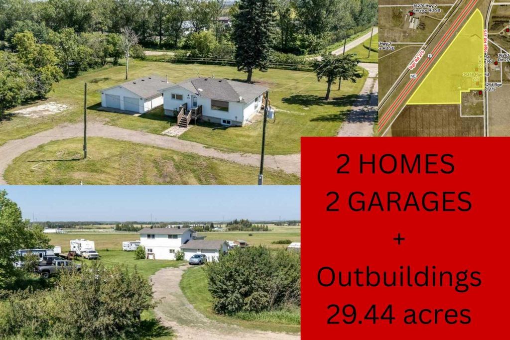 Photo of 36258 Range Road 275, Rural Red Deer County, AB T4S 2L9 (MLS # A2308591)