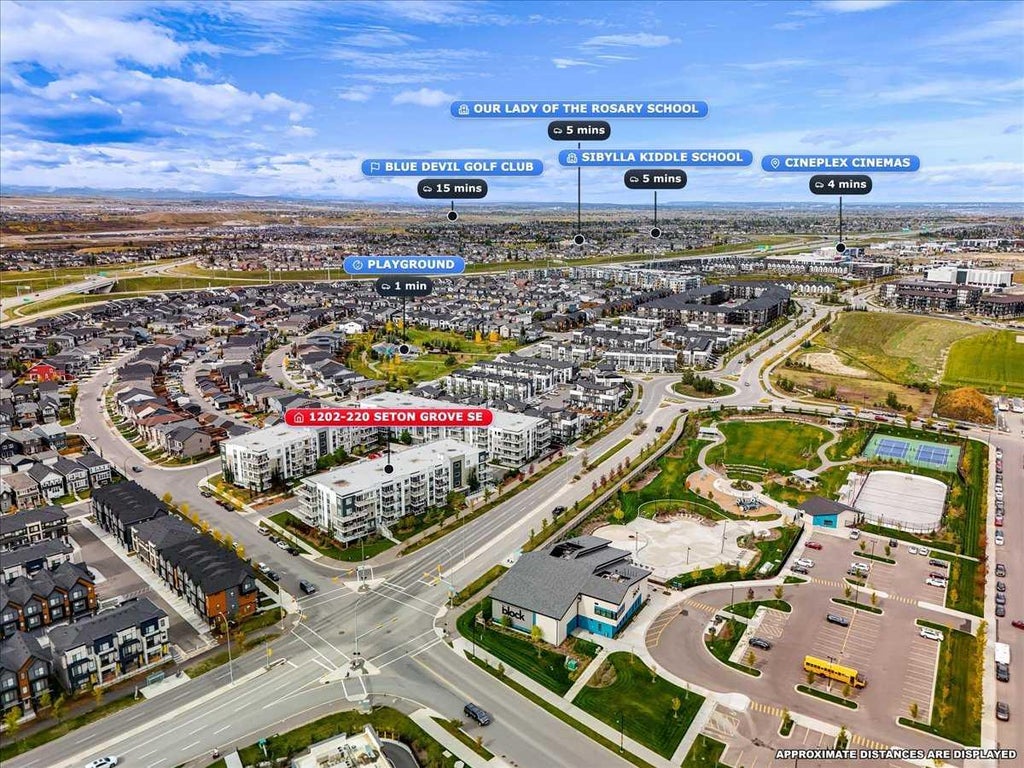 Photo of 220 Seton Grove SE #1202, Calgary, AB T3M 3T1 (MLS # A2349671)