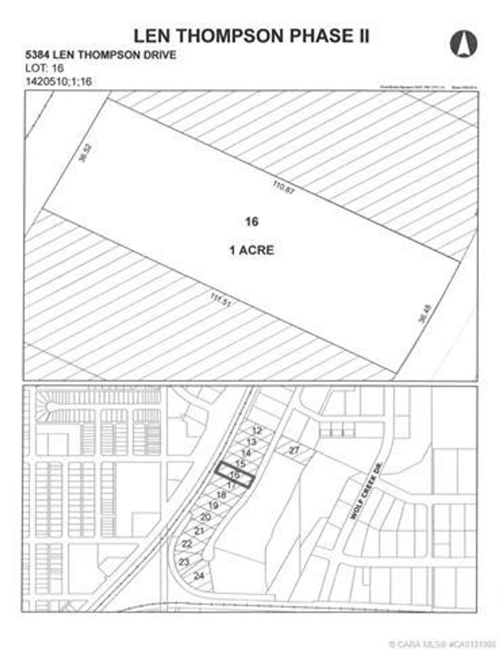 Photo of 5384 Len Thompson Drive, Lacombe, AB T4L 2H3 (MLS # CA0131980)