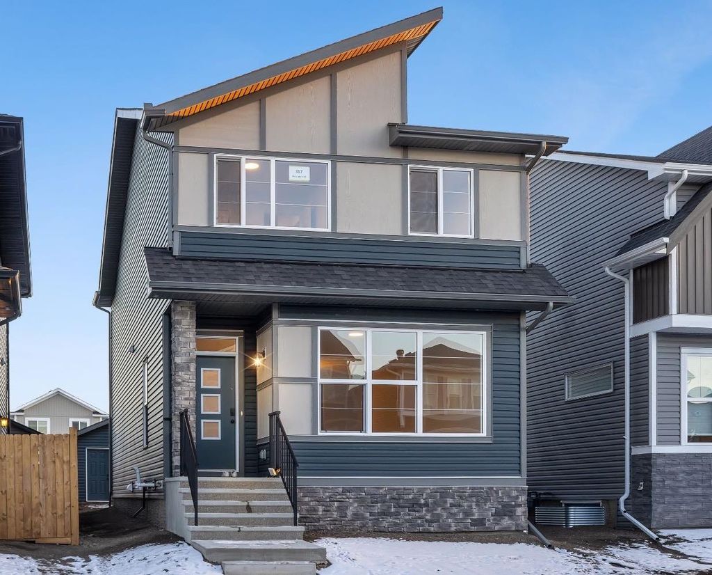 Photo of 317 Midgrove Link SW, Airdrie, AB T4B 5K9 (MLS # A2286729)