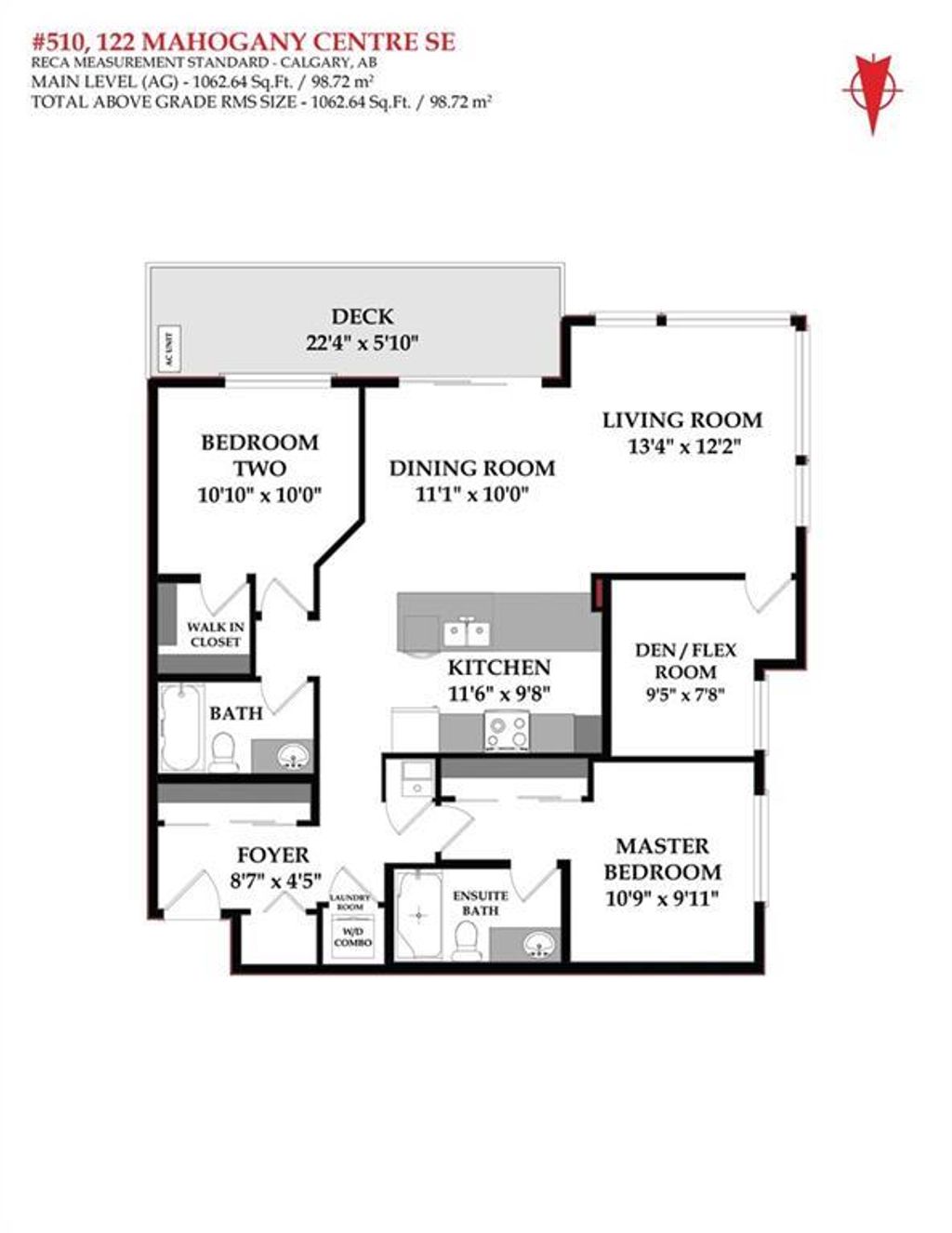 Photo of 122 Mahogany Centre SE #501, Calgary, AB T3M 2Y1 (MLS # A2291840)
