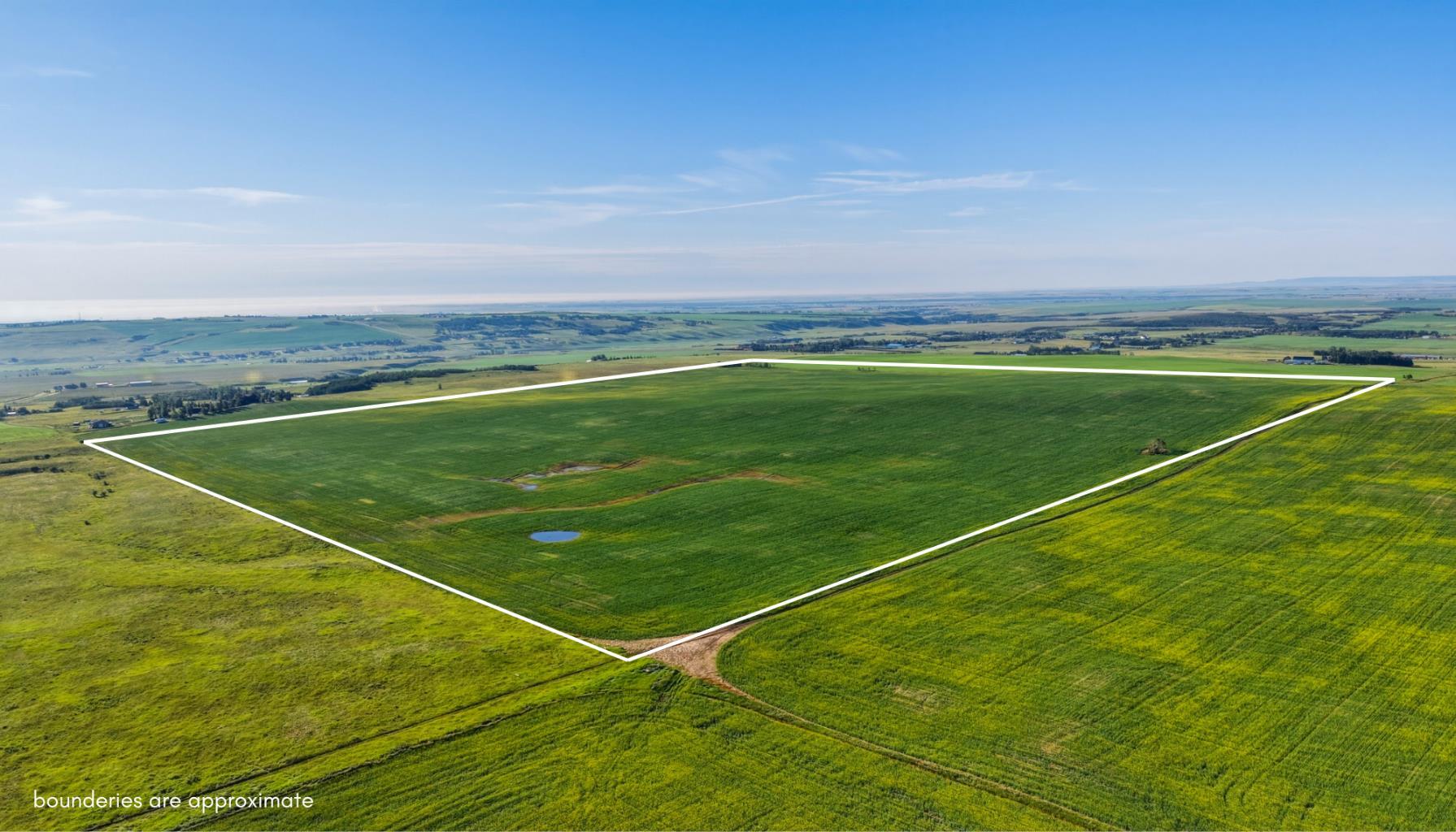 North on 32 Street West 160 Acres