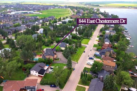 Tiny photo for 884 EAST CHESTERMERE Dr, Chestermere, AB T1X 1A7 (MLS # A2326707)