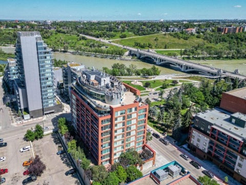 Photo of 205 Riverfront Avenue SW #902, Calgary, AB T2P 5K4 (MLS # A2318766)