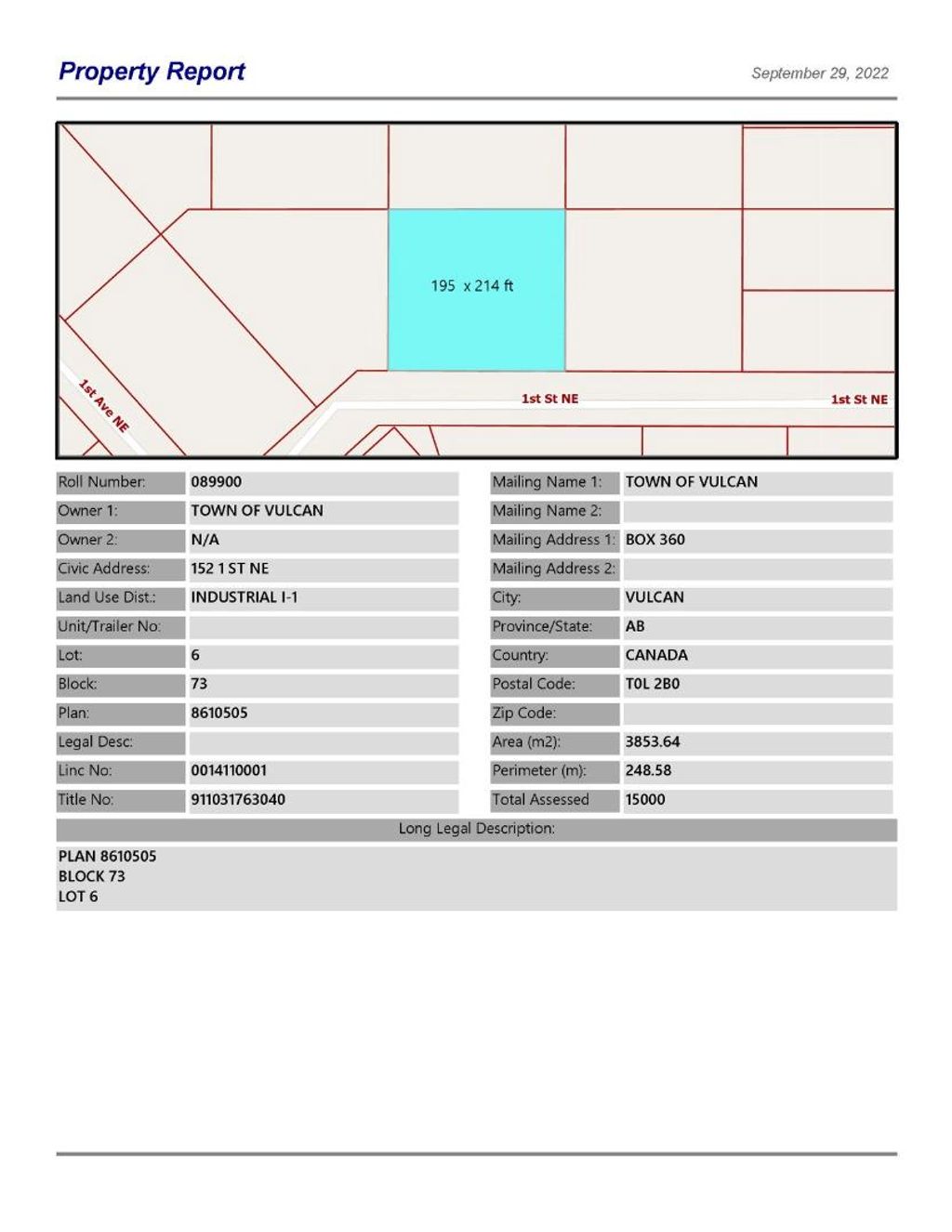 Photo of 152 1 Street NE, Vulcan, AB T0L 2B0 (MLS # A1259572)