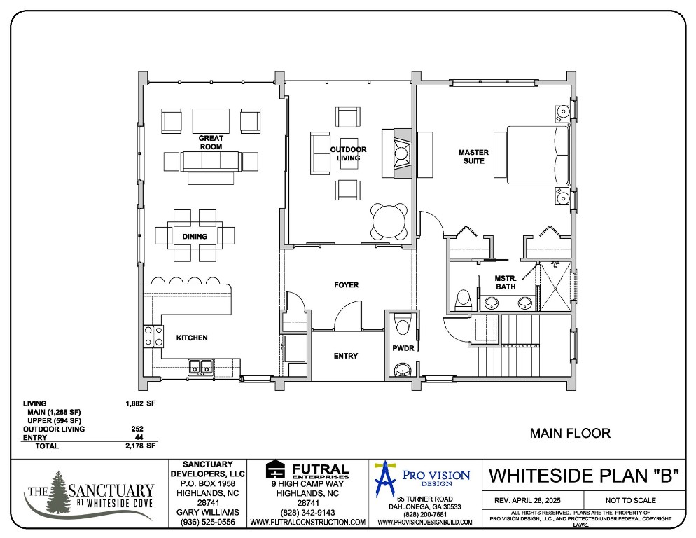 Highlands, North Carolina 28741, United States, 2 Bedrooms Bedrooms, ,3 BathroomsBathrooms,Residential,Active,171393