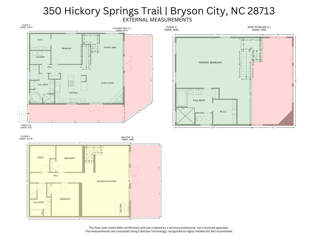 Bryson City, North Carolina 28713, United States, 4 Bedrooms Bedrooms, ,3 BathroomsBathrooms,Residential,Active,30838