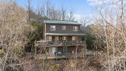 Photo of 542 Tessentee Woods Rd, Franklin, NC 28734 (MLS # 26039782)