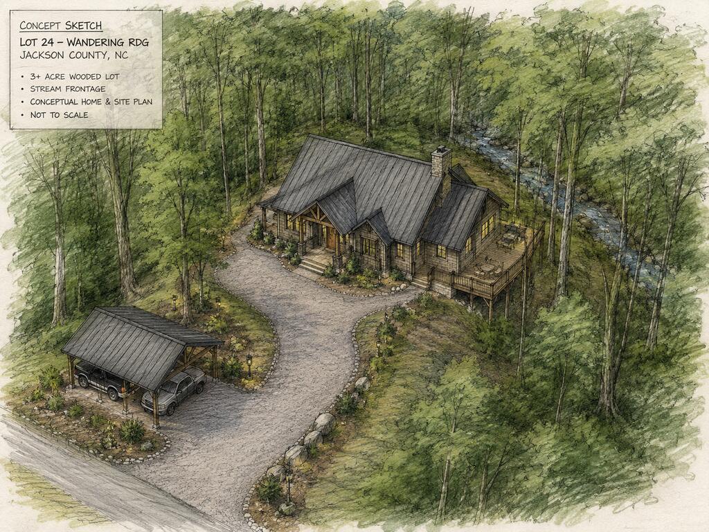 Photo of 0 Wandering Rdg, Cashiers, NC 28736 (MLS # 26048221)